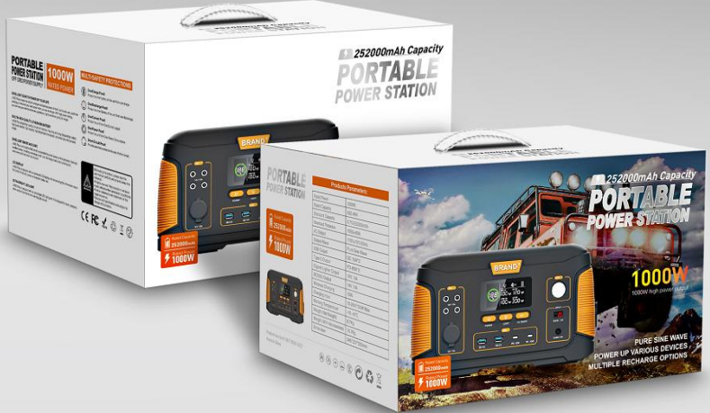Portable power station 1000 Watt Gift Box