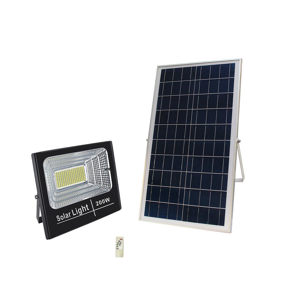 Rechargeable Solar Flood Light 200 W  remote control